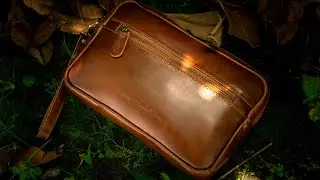 Pull Up Leather | Leather Hand Clutch Bag 