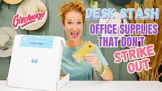 🌟 New Box 🌟 Desk Stash Unboxing - Cool Office Supplies For Home & Office
