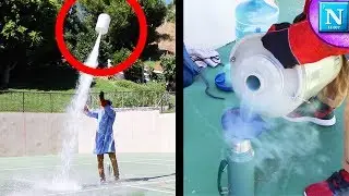 Can't Believe How Far This Went!! | GIANT Liquid Nitrogen Rockets w/Alex Mandel