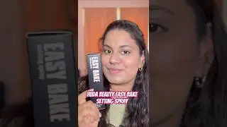 HUDA beauty easy bake setting spray review @Hudabeauty #settingspray #longlastingmakeup