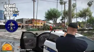 [NO COMMENTARY] GTA V LSPDFR - LSPD | Apprehending Suspect - Escorting Ambulance - Shots Fired