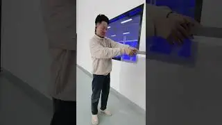 VSTAR Flexible transparent led film display project. #vstar #transparentledfilm  #ledfilm