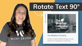 Rotate Text 90° - Elementor Tutorial