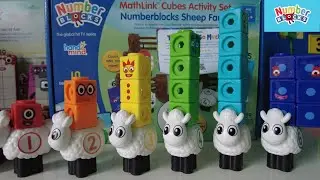 Numberblocks - Counting And Build Numberblocks Sheep Farm With Cubes Character One To Six ASMR Video
