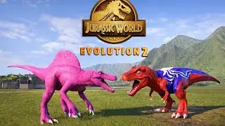 JWE 2 Gameplay 🦕 | Dinosaur Management & Park Design