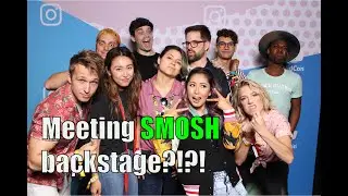 Hanging out with SMOSH backstage! (Vidcon part 2)