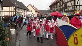 Karnevalsumzug in Oelshausen am 23.. 2. 2020 in 4K 50 p, von tubehorst1