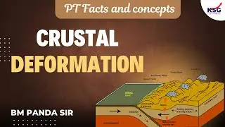 PT Facts and concepts: Crustal Deformation | BM Panda Sir | Geography | Class Excerpts | KSG INDIA