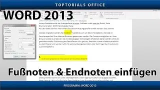 Fu&szlig;noten und Endnoten hinzuf&uuml;gen in Word