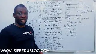 Практический экзамен по биологии WAEC 2022 | Образцы F и J | Вероятный вопрос практического экзамена по биологии WAEC 2022