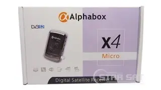 Видео обзор спутникового ресивера Alphabox X4 micro