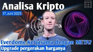 Analisa Kripto - Everdome kerja sama dengan META? update pergerakan harganya