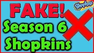 Fake Shopkins Season 6 from China! I cannot believe it! Inspired by cookie swirl c shopkin videos