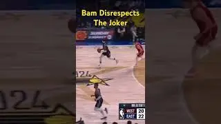2024 NBA All-Star Game: Bam Disrespects The Joker.