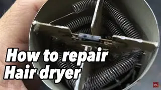 HOW TO FIX HAIR DRYER NO POWER#diy #how