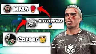Can We COMPLETE Every Game Mode On UFC 5...?