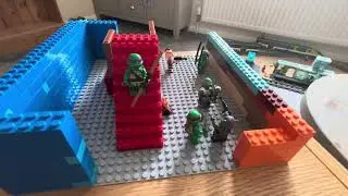 Lego teenage mutant ninja turtles moc  plus pirate themed area ￼