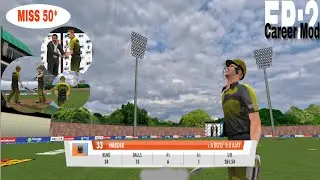 Hardik Pandya ON FIRE! 🔥 34(13) & 1 Wicket | WCC3 Career Mode Ep. 2
