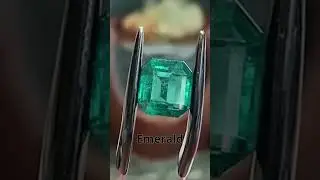 Natural Zambian Emerald &ndash; Deep Green Beauty.#preciousstones #gemstones#emerald #naturalgems