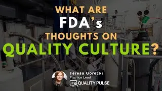 What Are FDA&rsquo;s Thoughts on Quality Culture?