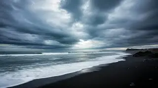 Relaxing Ocean Waves Therapy | Healing Sound for Emotional Balance at Night with Slow Wave Patterns