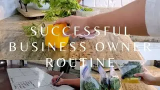 SUCCESSFUL SMALL BUSINESS OWNER day routine | DAY IN A LIFE | HOMESCHOOL MOM ROUTINE #businesswomen