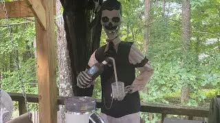 Home Depot Halloween 6 Foot Dean the Deathologist Decoration Review!