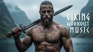 Powerful Viking Workout Music 💪🏼 Shamanic Drums Prepare You for WAR 🥁 Gym Motivation & Focus Music