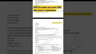 Vajiram & Ravi  UPSC Prelims GS test series 2022 | UPSC test series for free#girlwritingdestiny#upsc