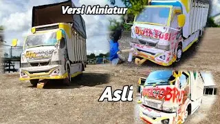 Coret Coret Truk Wahyu Abadi 2 Versi Miniatur Truk