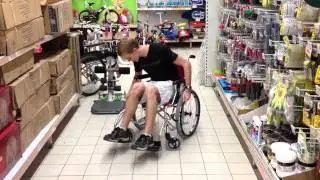 Sweet Wheelchair Trick!