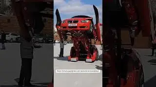 T&uuml;rkiye'de &uuml;retilen ger&ccedil;ek Transformers #shorts #transformers #araba