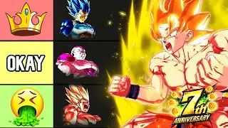 ВСЕ юниты LL/ULTRA отсортированы от худшего к лучшему! (Dragon Ball LEGENDS)