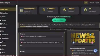 Latest Smm panel script | Newly Smm panel script download | Smm panel script | Smm script
