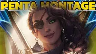 SAMIRA MONTAGE PLAYS. LOL META GRANDMASTER SAMIRA BOT/ADC BUILD AND GAME