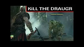 God of War - Path To The Mountain: River Pass: Defeat  Heavy Draugr