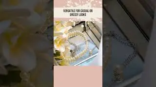 Pure Elegance: White Beads Anklet