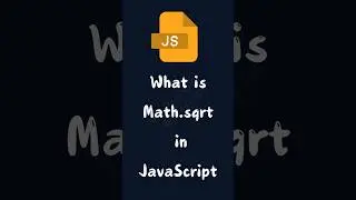 What is Math.sqrt in JavaScript || JavaScript Interview Questions 