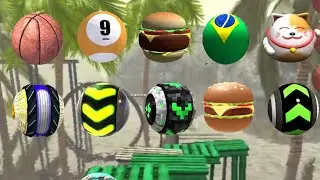 New Race - 18 | Going Balls VS Action Balls - Super SpeedRun Viral Challenge🔥 | Android Games |