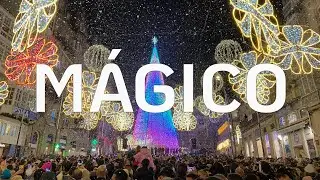 MERCADO DE NATAL VIGO 🇪🇸 - CÍES MARKET - EXPERIÊNCIA MÁGICA
