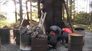 Grillkols tillverkning