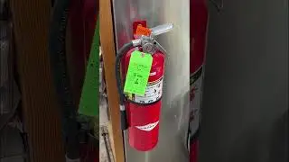 Amerex A456 10lb ABC Dry Chemical Fire Extinguisher! #fireextinguisher #enthusiast