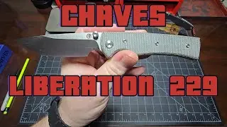 @ChavesKnives Liberation 229 - Awesome EDC knife, Great Design!!