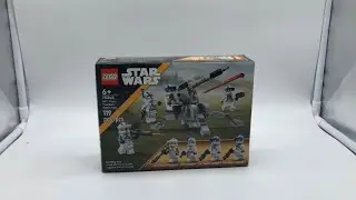 Building The (501st Clone troopers battle pack) set 75345
