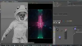 Making of  a Sci-Fi Scene Using Cinema 4D and Octane Render (Timelapse)