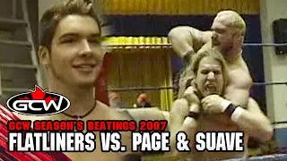 FULL MATCH: All Ego Ethan Page & Sebastian Suave vs. Flatliners | GCW Season's Beatings 12/28/2007