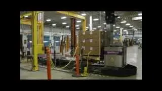 Automatic Pallet Wrapping Machine Integrated With AGV | Phoenix Wrappers