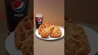 KFC S'pore New Chicken 'N Waffles-Hot & Crispy #Shorts