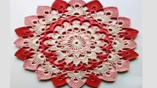Fabulous 💖crochet Thalpos 💖Doily 💖Mandala 💖Lokricha 💖#ytshortsindia #ytviral Tablecloth