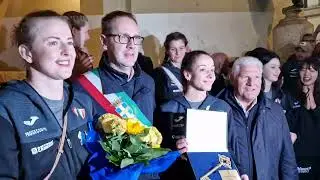 La consegna della chiave della città di Conegliano a Monica De Gennaro